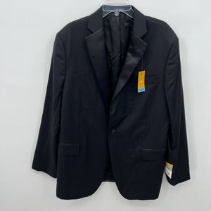 Stafford Men's Black Classic Fit Tux Jacket Size 46 Regular